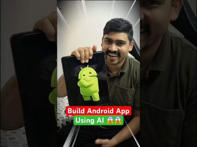 Build Android App in Just 2 Minutes- Without Coding and For Free 😱😱 #android #developer