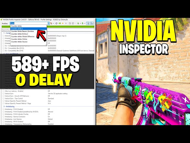 🔥 CS2 FPS BOOST Guide 2026 | Best Settings, Nvidia Profile Inspector & Registry Tweaks