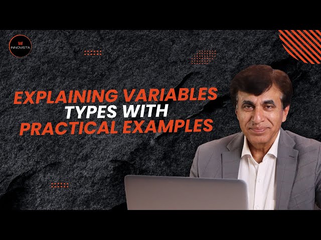 Explaining variables types with practical example