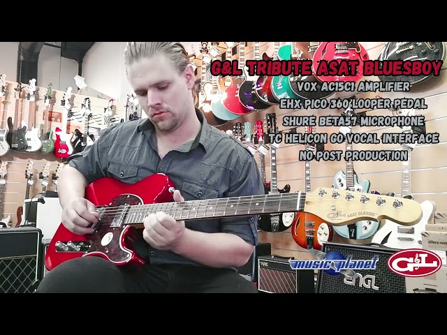 G&L Tribute ASAT Bluesboy Sound Test