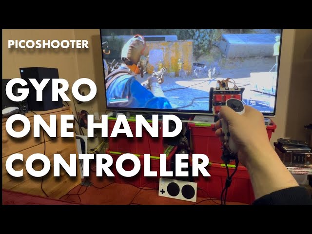 One hand gyro controller - Pico Shooter
