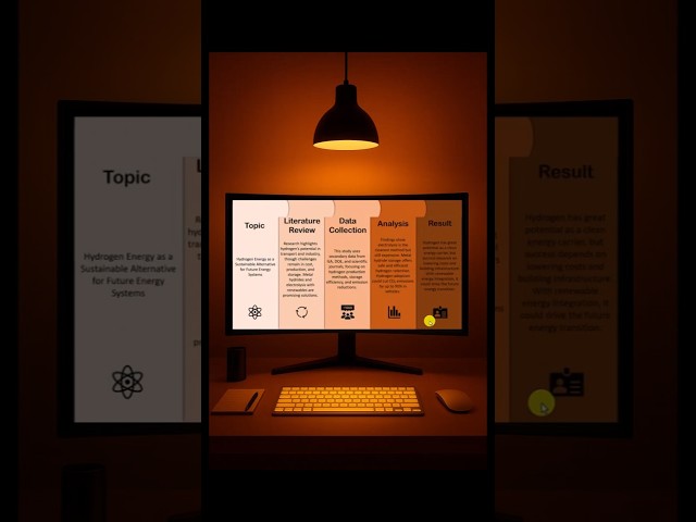 Summarize Your Thesis in ONE Powerful PowerPoint Slide | Presentation Tips #ppt #powerpoint #shorts