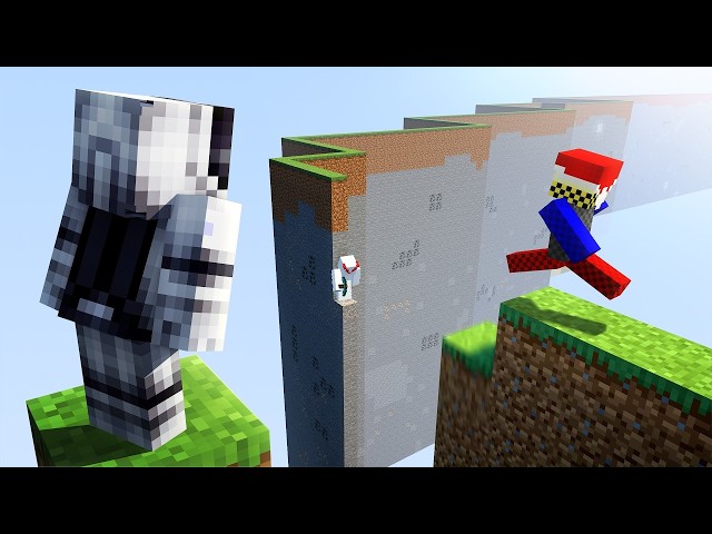Minecraft, But Walking Generates the World