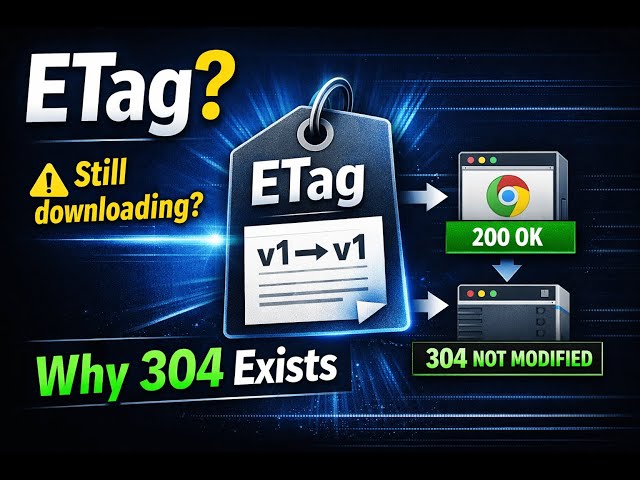 ETag Explained. HTTP Caching, 304 Not Modified, and the Privacy Trade-Off