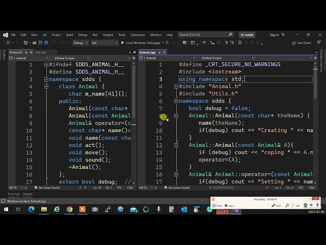 (12) OOP244 ZAA - 2231 - Derived classes and Virtuality