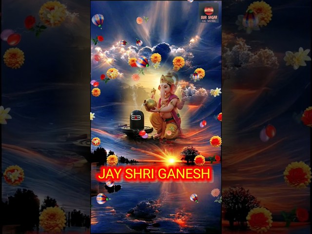 🙏 JAY GANESH DEVA PITA 🚩MAHADEV 🌸 #sortsvideo #ganpati #viralvideo