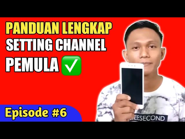 Cara Setting Channel Youtube Di Hp Android - Belajar Youtube Eps.6