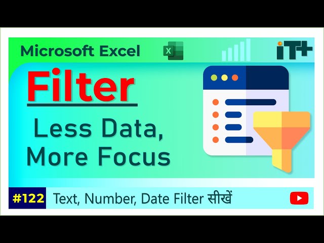 How to Use Filter in Excel | Step-by-Step Data Filtering