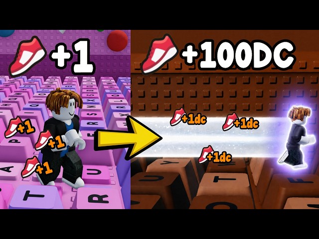 I Started Over And Got MAX SPEED In +1 Speed Keyboard Escape!