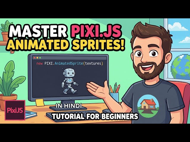 PixiJS Spritesheet Tutorial: Smooth Animations Kaise Banayein?(in HINDI)
