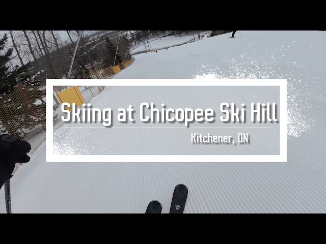 Skiing at Chicopee in Kitchener