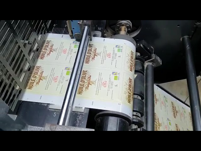 Gallus TCS 250 - used offset label printing press