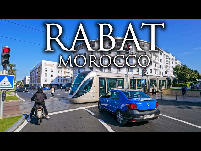 Conduciendo en Rabat (Marruecos), ¡la capital más hermosa de África! (2025)