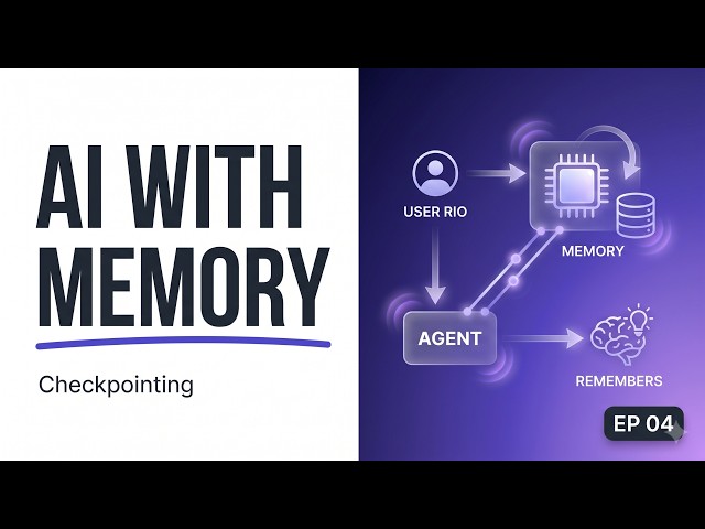 Memory & Checkpointing in LangGraph Explained | LangGraph Mastery #4
