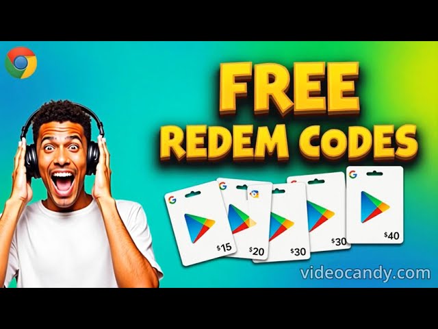 FREE GOOGLE PLAY REDEEM CODE