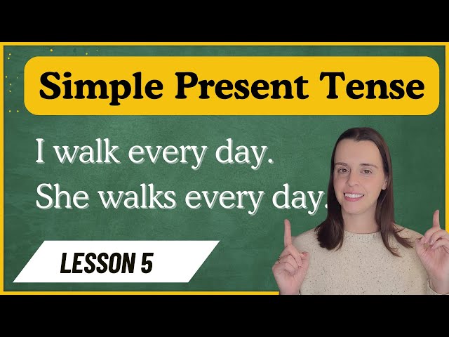 Learn the Simple Present Tense: A Quick and Easy Guide!