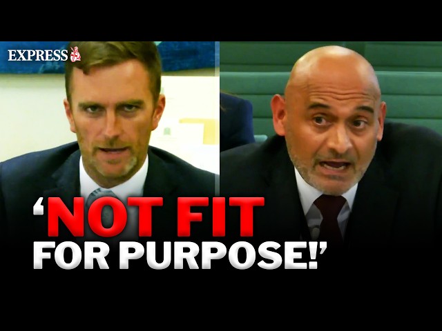 Tory MP grills Home Office bosses on Britain's 'BROKEN' asylum system
