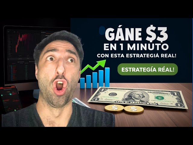 💲Gané $3 en 1 Minuto con Esta Estrategia REAL de Opciones Binarias! 💸 (Sin Secretos) 👏
