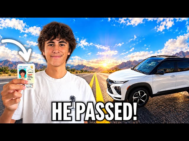 Ty Gets His DRIVER’S LICENSE! 🚗 | Life As We Gomez