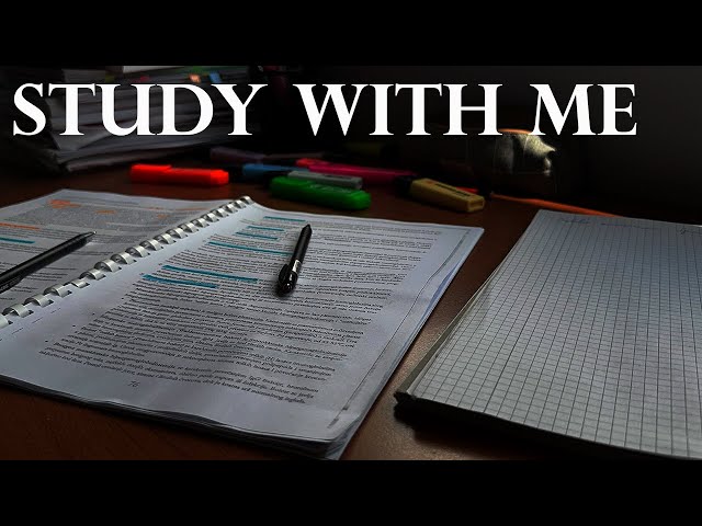 QUICK STUDY WITH ME BEFORE SCHOOL