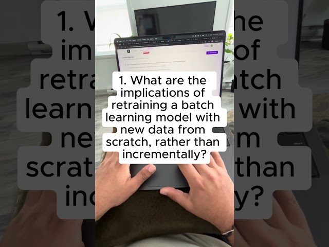 Can you get this Machine Learning Question Right?