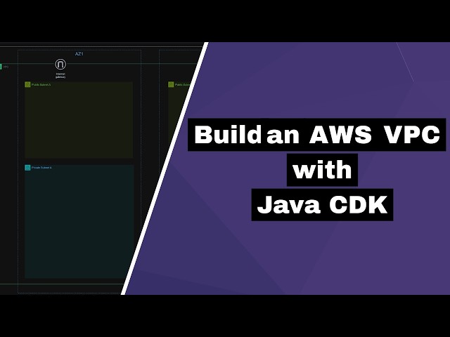 Build an AWS VPC with Java CDK