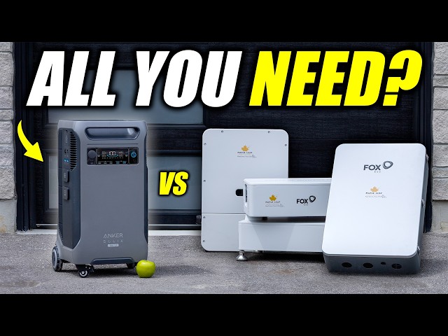 Build a Solar Kit or Buy a Power Station? - Which is Best for Home Back Up