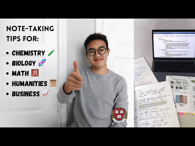 how to take notes DEPENDING ON THE SUBJECT *study tips from a HARVARD student* | PART 1
