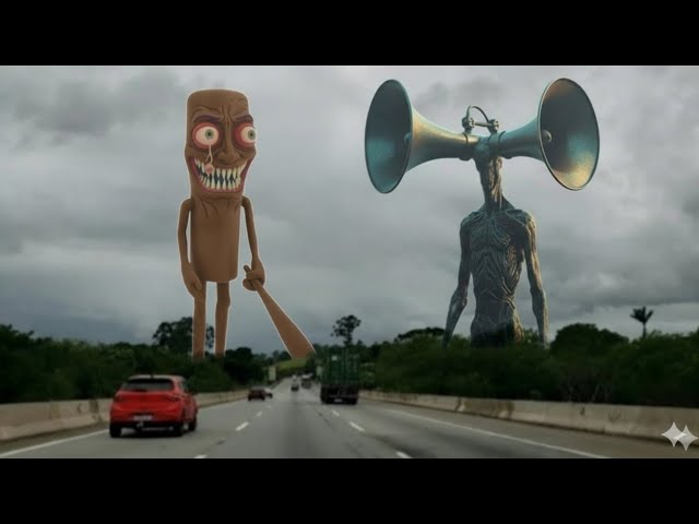 What if Siren Head or Megaphone Head appeared in the sea? (Full episode)