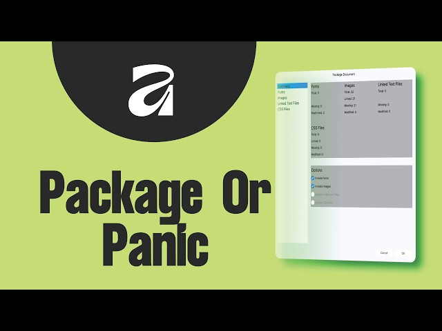 Affinity Layout: Package & Export Files Like a Pro