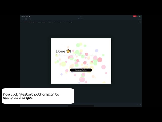 A new powerful GUI library on pythonista!