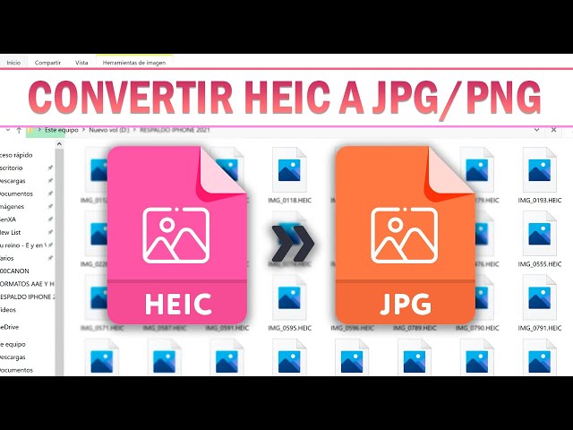 Convertir HEIC a JPG en Windows | Archivos AAE | Configurar celular (BONUS)