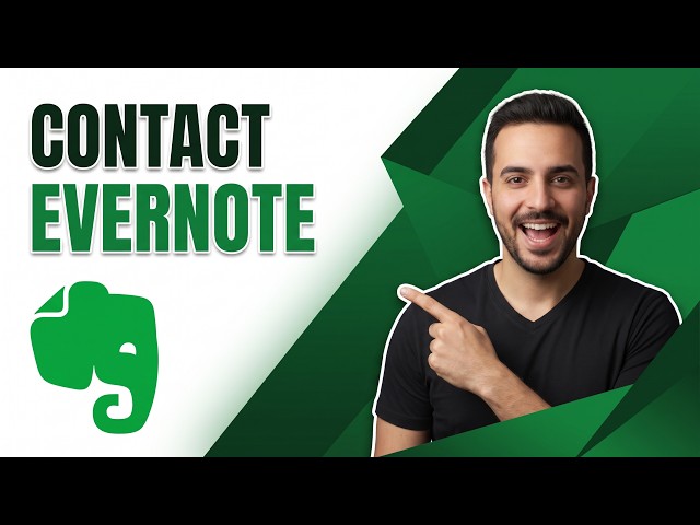 How To Contact Evernote (Easy Support Guide)