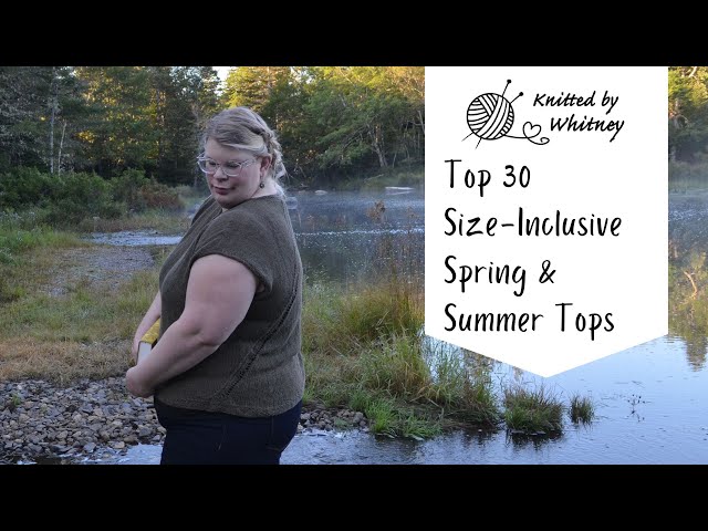 Top 30 Size-Inclusive Spring & Summer Tops