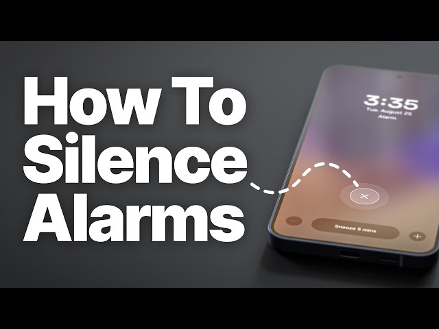 How to Turn Off an Alarm on Samsung Galaxy (It's Not a Simple Tap)