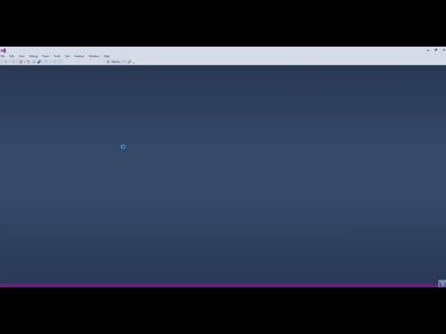 How to write a C# "Hello World" Program.