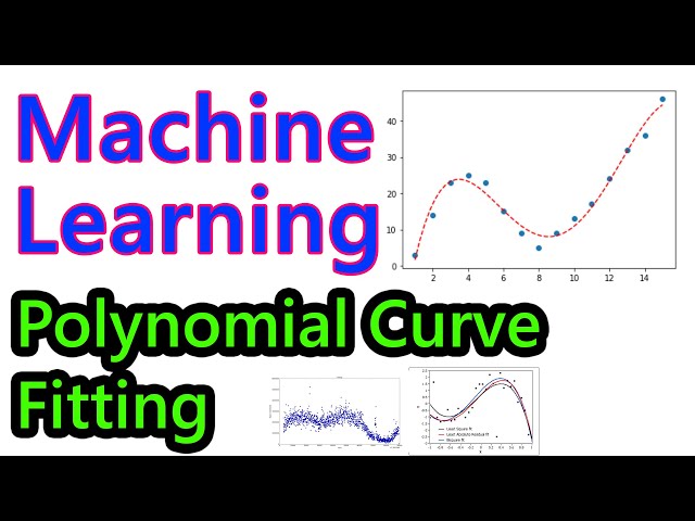 Machine Learning + Pattern Recognition - Introduction - Polynomial Curve Fitting