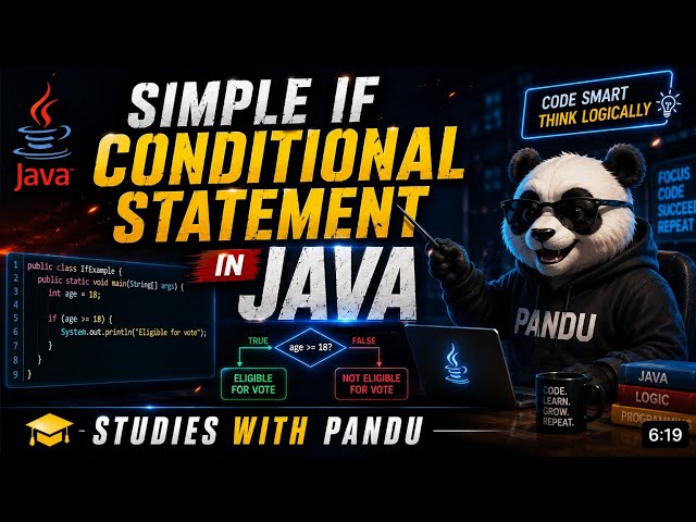 Simple if conditional statement in JAVA 