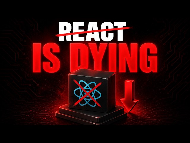 React is Dying: Why AI Agents Prefer HTMX (Vanilla HTML)