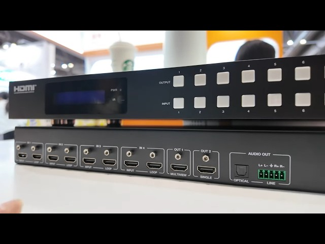HD-CVTE 8K HDMI 2.1 Matrix Switchers and AV over IP Solutions