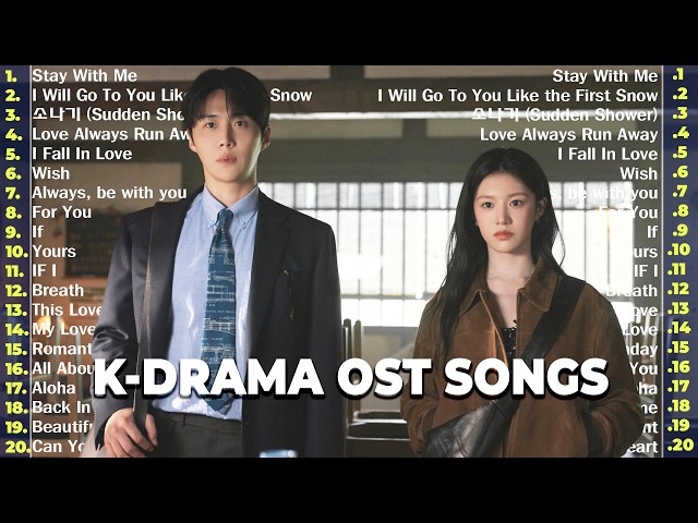 Top 20 Drama OST Hits - BEST Highest Ratings Drama OSTs / Chanyeol, Punch - Stay With Me, Eclipse