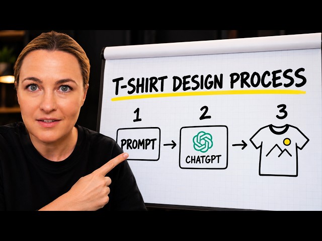 Stop Wasting Hours on T-Shirt Design. Use This AI Process Instead.