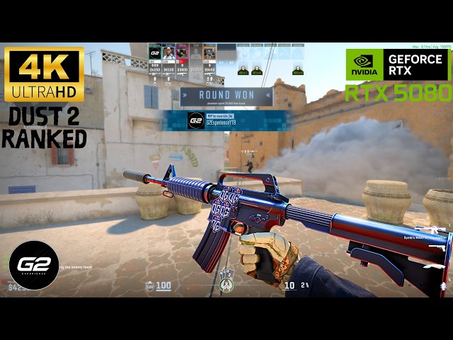 Counter Strike 2 | RTX 5080 | Ultra Settings 4K Gameplay (No Commentary)