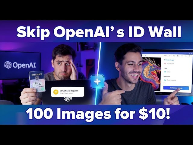 🔓 Skip OpenAI's ID Wall: Generate AI Images Instantly with Ulazai API (100 Images for $10!)