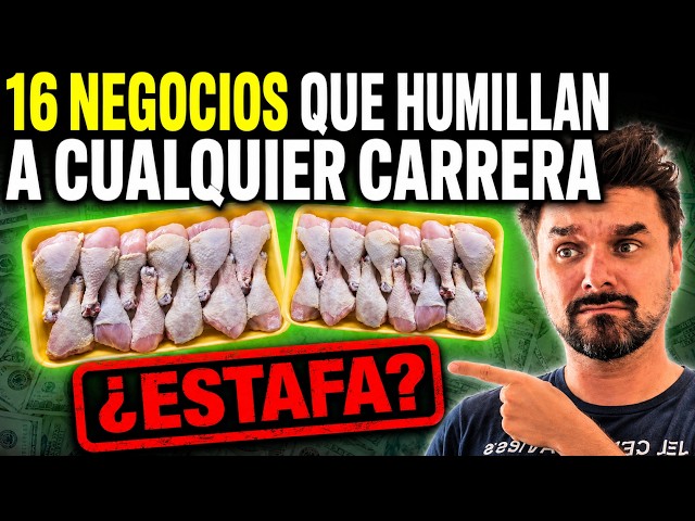 16 NEGOCIOS Rentables ¡Mejores Que Cualquier CARRERA universitaria En Este 2026! 💰 [EXPERTO ANALIZA]