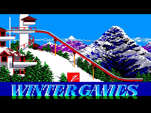 [Amstrad CPC] Winter Games - Longplay