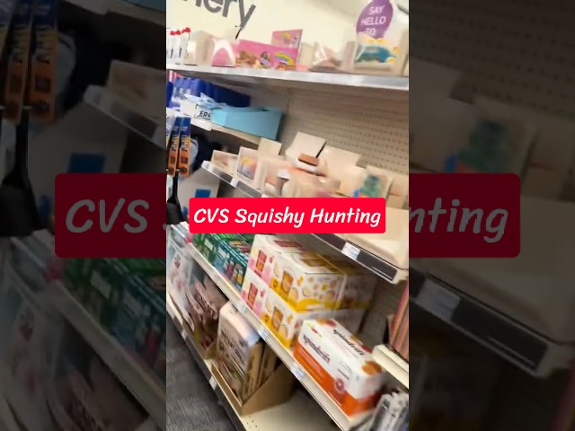 CVS Squishy Hunting! #cvs #squishy #squishies #squishyhunting #squish #squishy_community