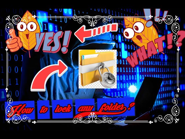 How to Lock Any Folder/App or anything you want | Very Simple | For Windows | Tech VS Swastik.