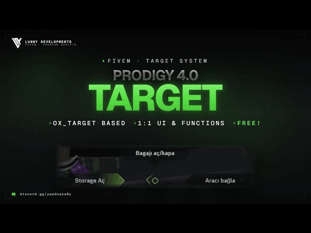 [FREE] FiveM - PRP 4.0 Inspired Target System | discord.gg/yQednQCa6y