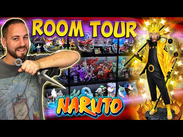 EPIC!!! 🍥 Naruto Statue Collection 2025 🍜 | MASSIVE Room Tour Showcase